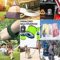 750Ib Reflective Paracord Rope, para Cord Lanyard, Parachute 100FT, White