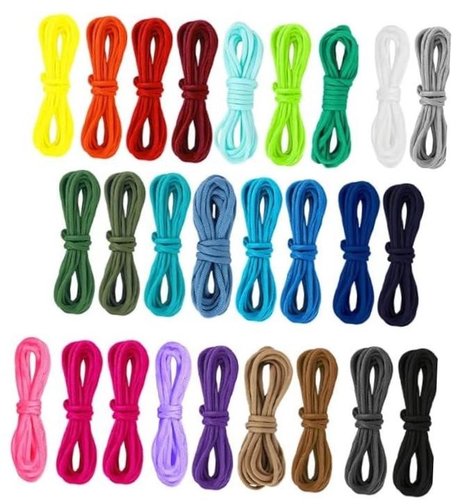 26 Colors Paracord Cord 10 Feet 4mm 550 Paracord Rope 7 Strand Outdoor