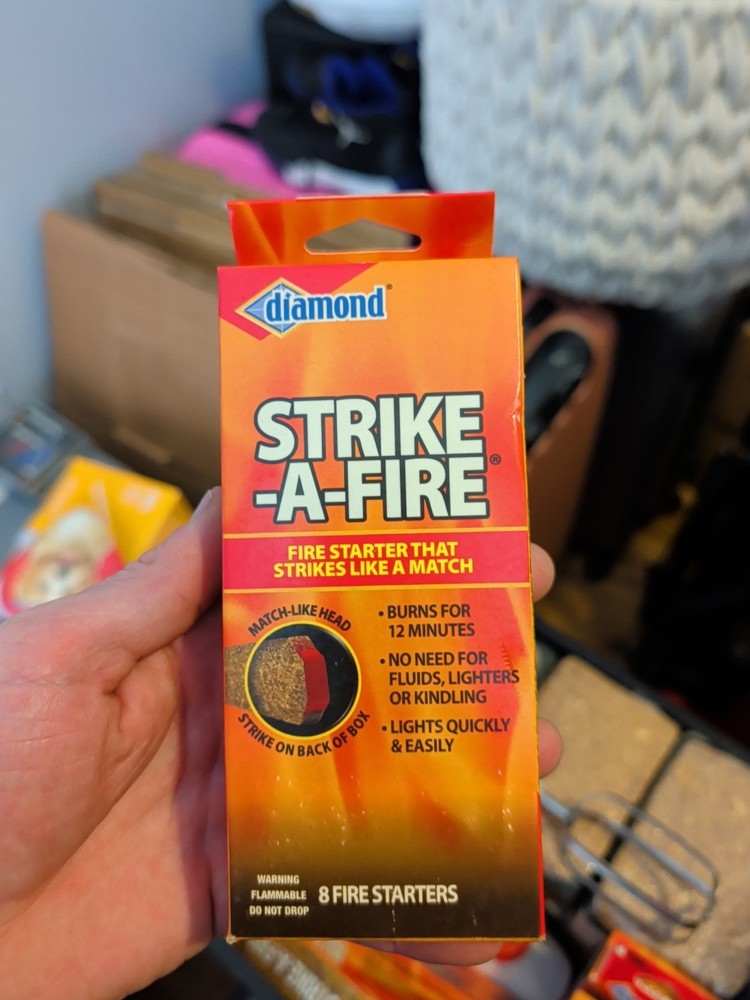 8 pack Diamond Strike-A-Fire Starter Match Sticks
