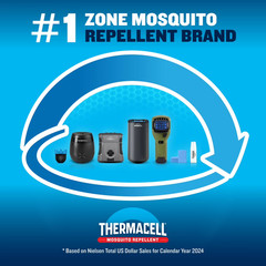 Thermacell Fuel-ZoneGuard Fuel Powered Mosquito Repellent 96-Hr Refill Pack