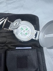Survival Kit Gear Multi Tool Flashlight Compass Flask Sheath Camping Hunting