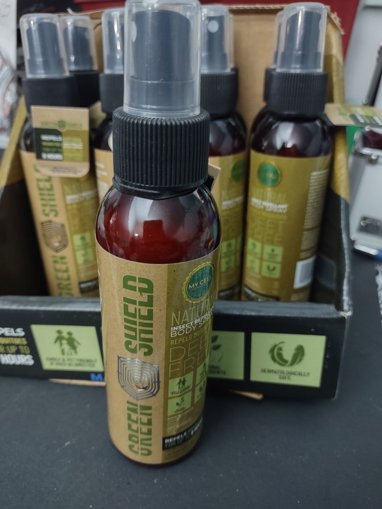 (9) Green Shield Insect Repellent Body Spray Deet Free Repels Mosquito