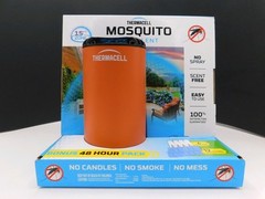 THERMACELL Mosquito Repellent 15ft zone 48hr Kit Compact 4cart/12mats Canyon NEW