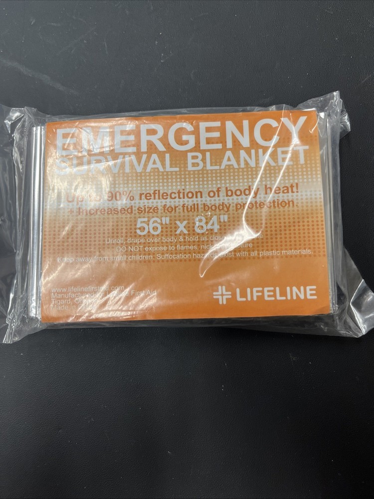 Lifeline 56×84 Survival Blanket