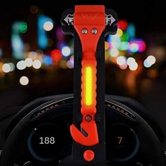 EMT Emergency Rescue Car Vehicle Multi Tool With Knife Rope Seat Belt Cutter