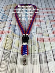 Detachable Breakaway paracord neck ID lanyard W/ OPTIONS