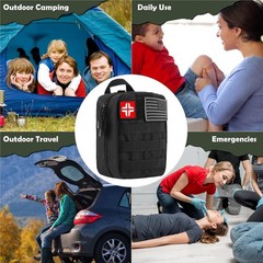 320 PCS Survival Kits First Aid Kit, Gifts for Men Fathers Day Him Dad, Survi…
