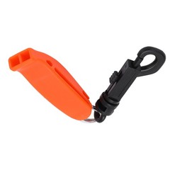 Emergency Whistle Dual Frequency Multifunctional Orange Safety Warning Whistle