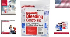 Portable Bleeding Control Kit for Chest & Limb Injuries – 10 Essential Pieces