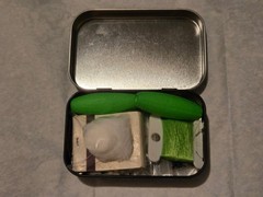 Survival Fishing Kit- With everything needed to catch fish In a emergency..