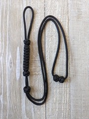 Paracord Double Loop Neck Lanyard Fully adjustable w/ slack control