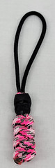 Paracord ~ Pink Digi-Camo ~ Zipper Pull/Knife Lanyards/Key Fob/Tool Keeper ~ 3