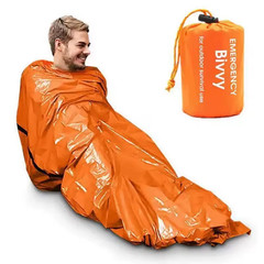 Portable Waterproof Emergency Survival Sleeping Bag Outdoor Edc Camping Gear The