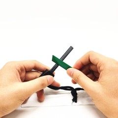Fire Starter Lighter Magnesium Rod Flint Striker Emergency Camping Survival Kit