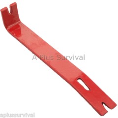 8″ Flat Pry Bar – Lifting, Prying & Nail Pulling – Emergency Survival Kit Tool