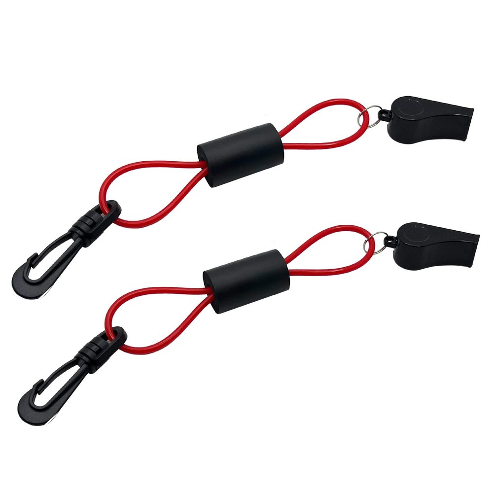 Whistle with Lanyard for Safety, Coast Guard Approved, Floats—Ideal for Boats…