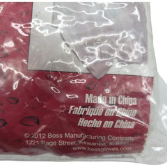 Boss 10 Mil Rain Poncho Clear Rain Coat 100% PVC