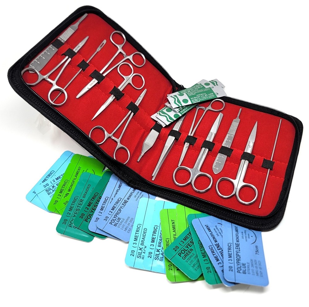 70 Pcs First Aid Kit Supplies Medical Emergency Trauma Military Survival Travel