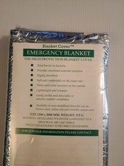 New Brit Blanket Cover Emergency Blanket 1200mmx2000mm Sealed