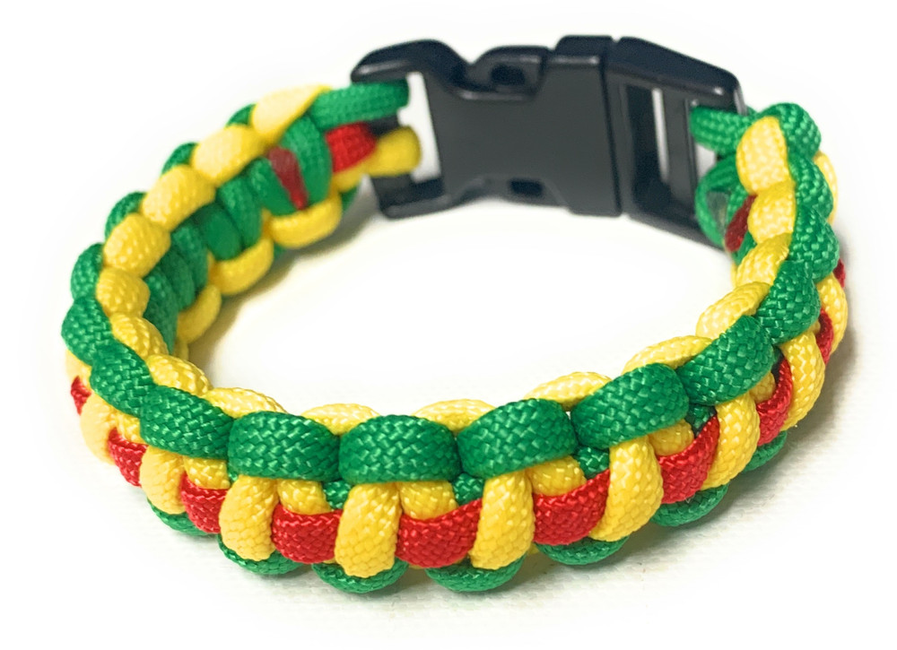 Vietnam Service Ribbon Handmade Paracord Bracelet (PB113)