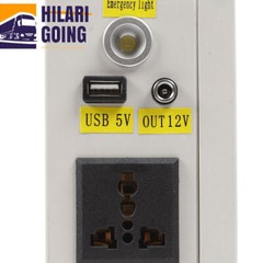 Portable Hand Crank Generator Emergency Power Supply Charger Camping Outdoor USA