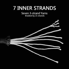 500FT Paracord Rope 7 Strand Type III Parachute Cord 4mm 550LB Craft DIY Project
