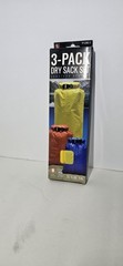 SE 3 PACK DRY SACK – WATER RESISTANT CAMPING / OUTDOOR BAG – 3 SIZES