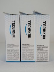 3x Thermacell Mosquito Repellent Refills w/ 36 Hour Protection 9 Mat 3 Cartridge