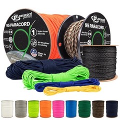 Type 95 Paracord – Durable Nylon Crafting Cord – Great for 50 Feet Goldenrod