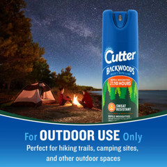 Cutter Backwoods Insect Repellent, Repells Mosquitoes Up To 10 Hours – 6 oz.
