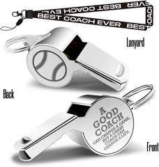 Thank You Coach Gifts, Whistle for Coaches, Whistle Emergency,Wood Box Sign