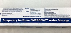AquaPod Kit 65 gal Emergency Water Storage In-Home Bathtub New