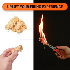 Effortless 100-Pc Fire Starters – Quick Ignition for Grills & Outdoor Fires