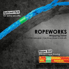 Durable 1mm UHMWPE Micro Cord Rope – Heavy Duty Whipping Twine 100Ft 350Lb