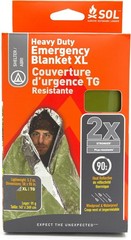 Survive Outdoors Longer 90% Heat Reflective Heavy-Duty Emergency Blanket 5 x 8ft