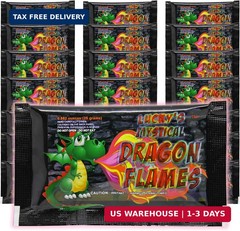 Mystical Fire Dragon Flames Fire Color Changing Packets Colorful Fire 25pk | 25-