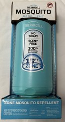 New In Box Thermacell Mosquito Repeller Patio Shield – Glacier Blue