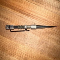 Knotters Tool II by Jig Pro Shop ~ Marlin Spike String/Paracord/Leather
