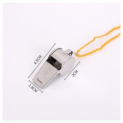 12 Pcs Whistle with Lanyard Emergency Keychain Outdoor Hiking Lifeguard