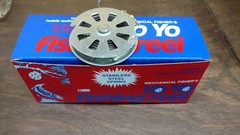 1 Mechanical Fishing Snare Reel Yo Yo Hunting survival fishing stainless