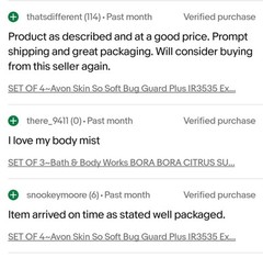 SET OF 4~Avon Skin So Soft Bug Guard Plus IR3535 Expedition Insect Repel 8 Oz