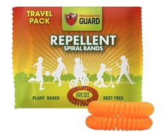 Mosquito Insect Bug Repellent Band 20 Wristbands Kids Safe Camping Essential Red