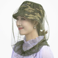 6Pcs Mosquito Head Net Face Mesh with Extra Fine Holes, Bug Net for Head