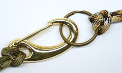 Gold Wave Clips – Sleek, Durable, and Perfect for Paracord Projects