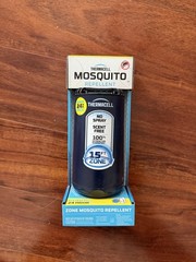 Thermacell Mosquito Repellent BONUS 24 HOUR PACK 15 ft Zone No Spray Scent Free