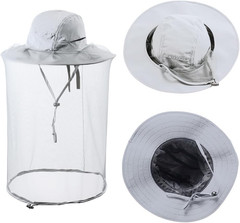 Net Bee Keeper Hat,Mosquito Bug Face Veil,Garden Gnats Head Mesh Cover | Dog Gro