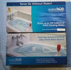 Water BOB Survival Emergency Drinking Fresh Water Storage 100-Gallons Kit