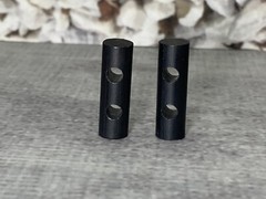 Two 1″ Long 2 Holes Paracord Bracelet Ferrocium Fire Starter Steel Rod Toggle