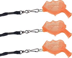 Storm World’s Loudest Outdoor Safety Whistle – Essential Emergency Alert | La…