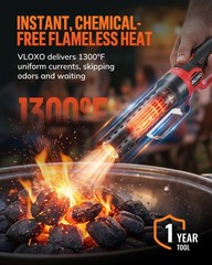 Electric Charcoal Starter | 1500W Fast Fire Lighter with Air Blower